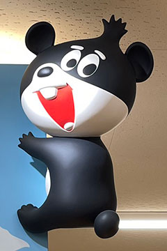 ディスプレイ正面
