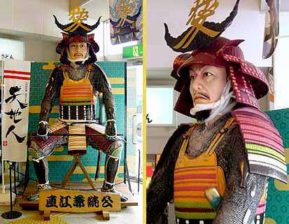 直江兼続像