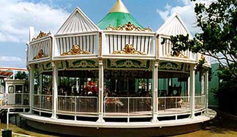 アイランドパークののメリーゴーランド