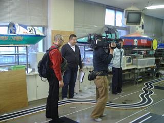 生徒達はTVに出られると言うことで楽しかった様です。