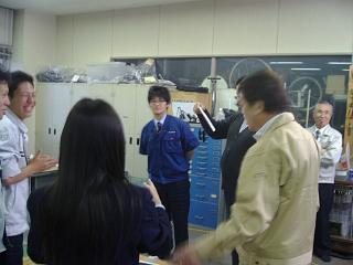 生徒達はTVに出られると言うことで楽しかった様です。