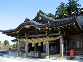 秋葉神社本宮拝殿